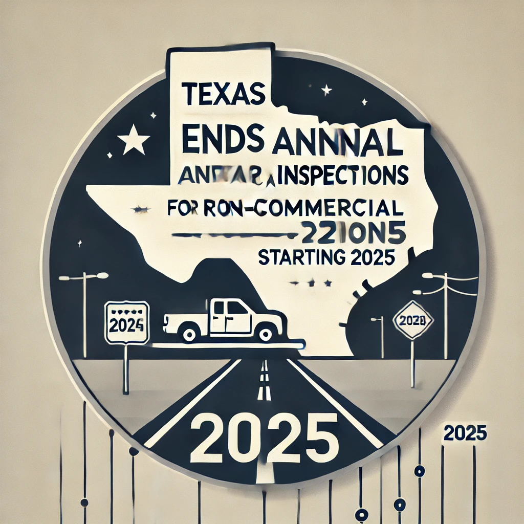 Texas ends annual car inspections in 2025